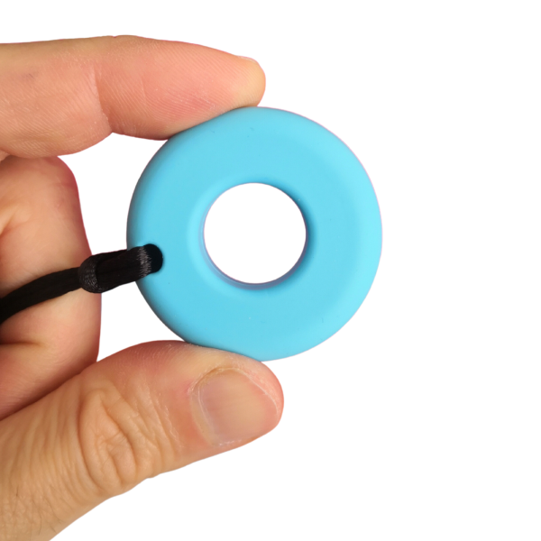 Chewy Doughnut Biting Aid Chew Necklaces