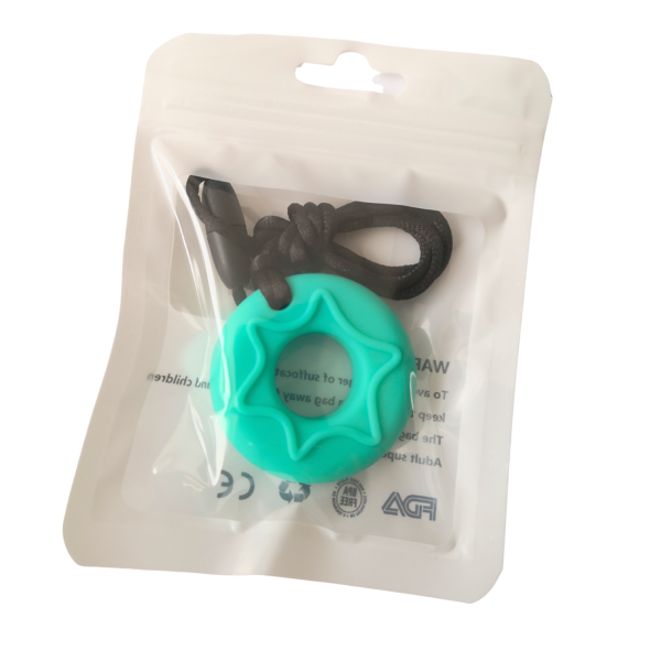 Chewy Doughnut Biting Aid Chew Necklaces