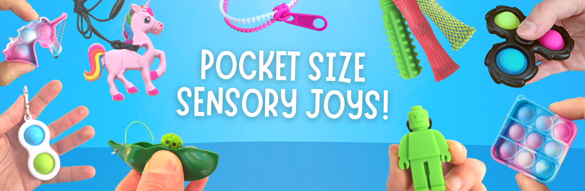 Pocket Paradise - Pocket Size Sensory Fidget Toys for Kids & Schools
